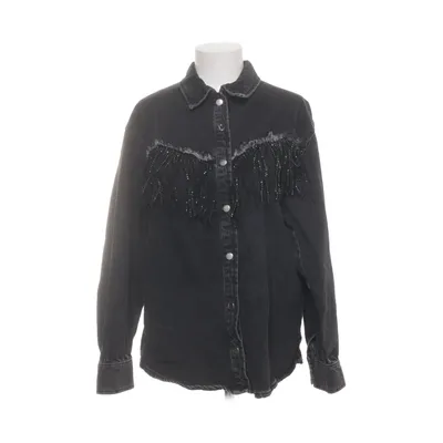 Jeansjacka (Svart) från Bershka Bomull