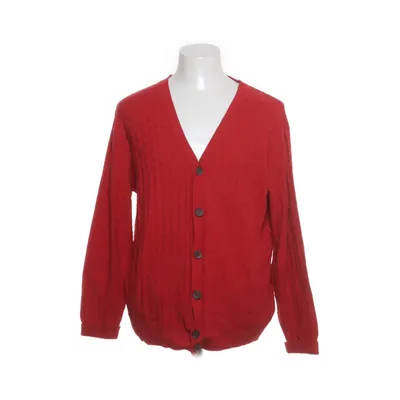 Cardigan (Red) from Marco Donati Acrylic, Cotton, Linen