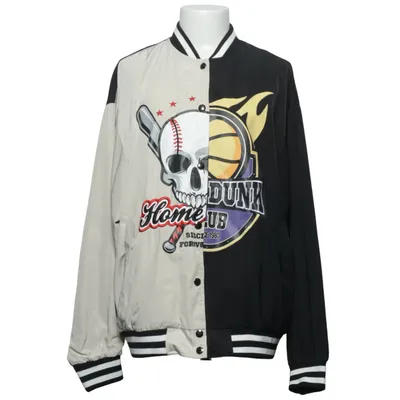 Varsity-jack (Beige, Zwart, Meerkleurig) van Adika Polyester