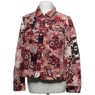 Denim jacket (Red, Brown, Multicolored) from Christopher & Banks Cotton, Elastane