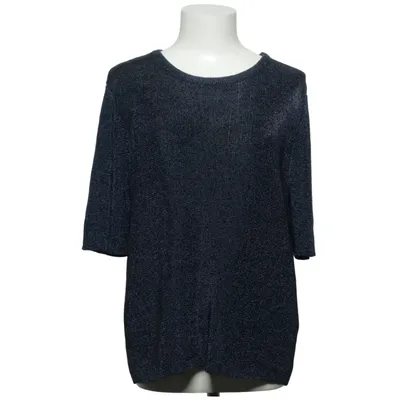 Top (Blauw) van Carin Wester Metallvezel, Viscose