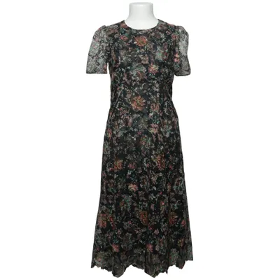 Kleid (Schwarz, Mehrfarbig)