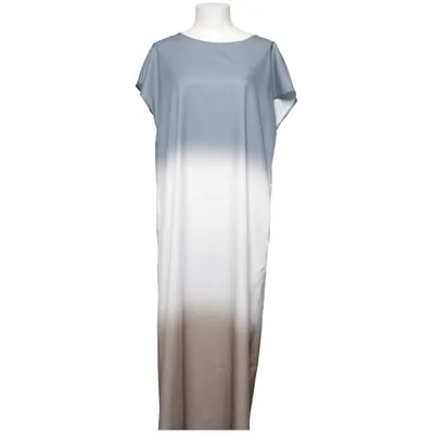 Maxikjole (Grå, Hvid, Beige) fra Emery Rose Elastan, Polyester