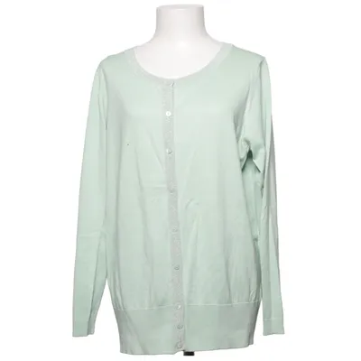 Cardigan (Grøn) fra Your Sixth Sense Bomuld, Metallfiber, Polyester, Silke