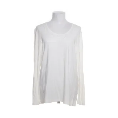 Långärmad t-shirt (Vit) från Basic Style Viskos, Elastan