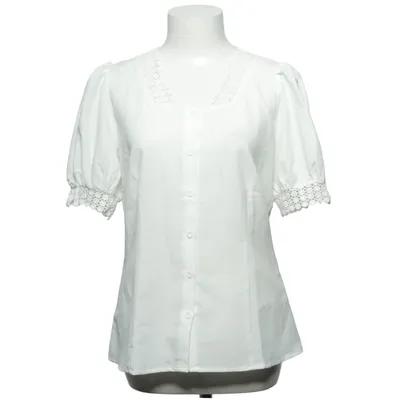 Dirndlblus (Vit) från Belle Poque Elastan, Polyester