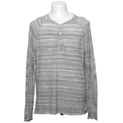 Henley shirt (Gray, White) from Scotch & Soda Cotton, Polyester