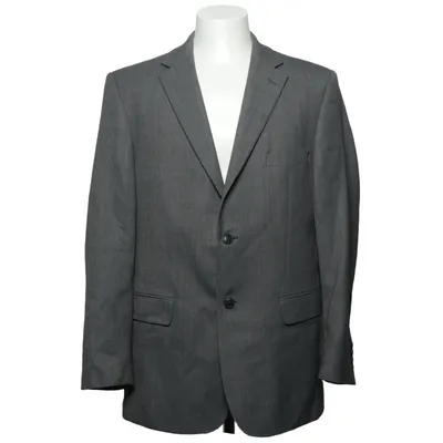Blazer (Grå) fra Allan Clark Polyester, Uld