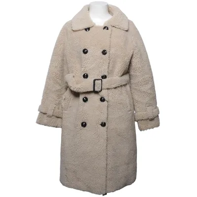 Vinterkappa (Beige) från Qed London Päls, Polyester