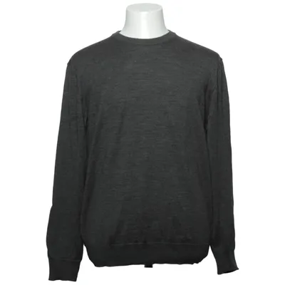 Pull-over (Gris) de Long Island Acrylique, Laine de mouton