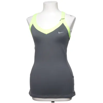 Träningslinne (Grå, Grön) från Nike Elastan, Polyamid, Polyester