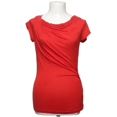 Haut (Rouge) de Turnover Polyester, Viscose