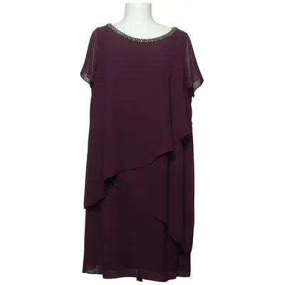 Robe (Violet) de Vera Mont Polyester