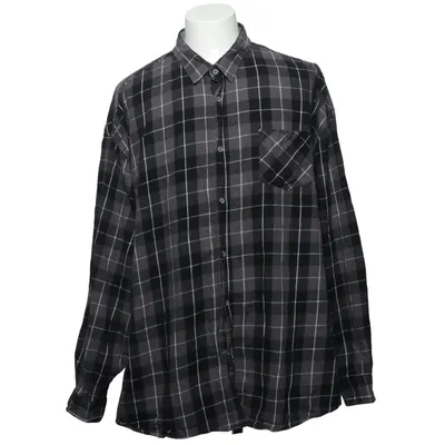 Chemise en flanelle (Noir, Gris) de Roberto Jeans Coton