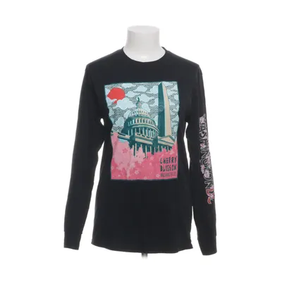 Långärmad t-shirt (Svart) från Gildan Bomull