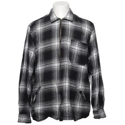 Overshirt (Black, White) from Cool Blue Company Cotton