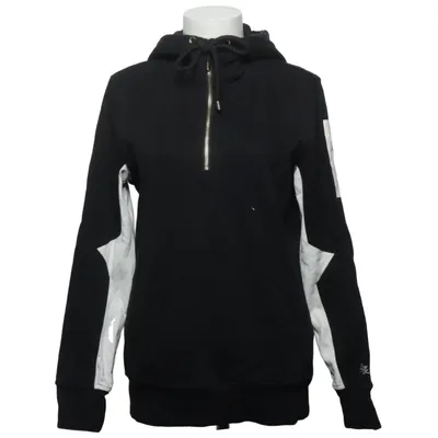 Hoodie (Black, White) from Elly Pistol Cotton