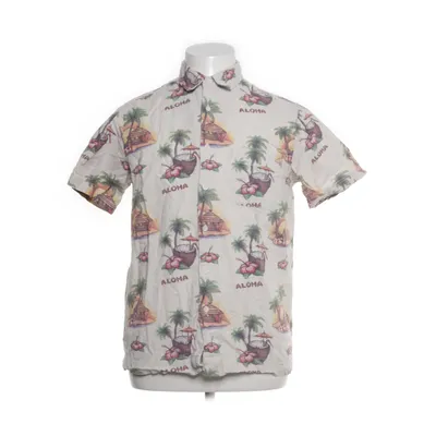 Korte mouwen shirt (Beige, Meerkleurig) van Vailent Katoen, Linnen