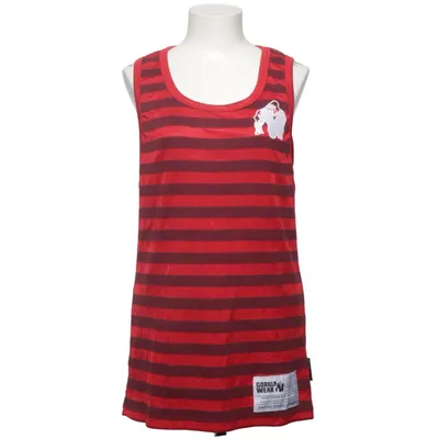 Dress (Red, Brown) from Gorilla Wear Cotton, Elastane, Polyester