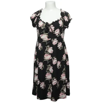 Jurk (Zwart, Roze, Groen) van Happy Holly Elastaan, Polyester