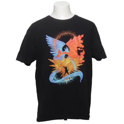 T-shirt (Svart, Flerfärgad) från Gildan