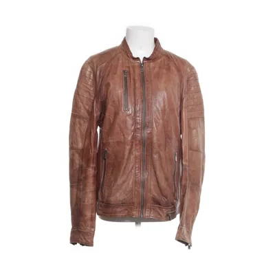Läderjacka (Brun) från Jofama Skinn, Polyester