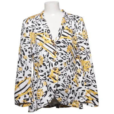 Blazer (White, Black, Yellow) from Pompöös Cotton, Elastane