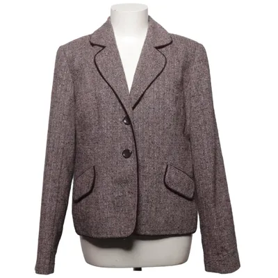 Blazer (Lila) von Laura Baumwolle, Polyester, Viskose, Wolle