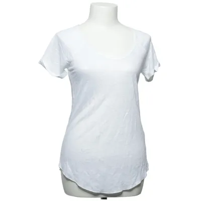 T-shirt (White) from Zara W&B Collection Linen