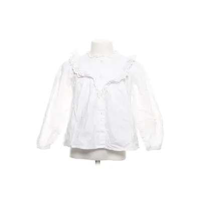 Blouse (White) from Zara Cotton