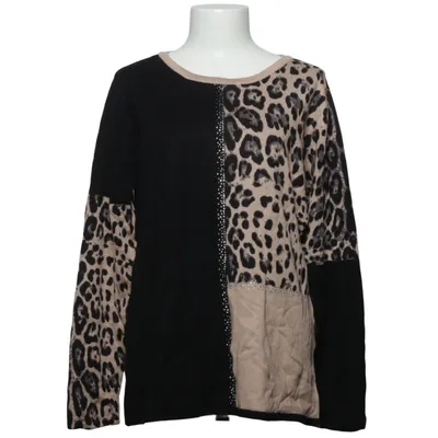 Sweater (Black, Beige) from Couture Line Polyamide, Viscose