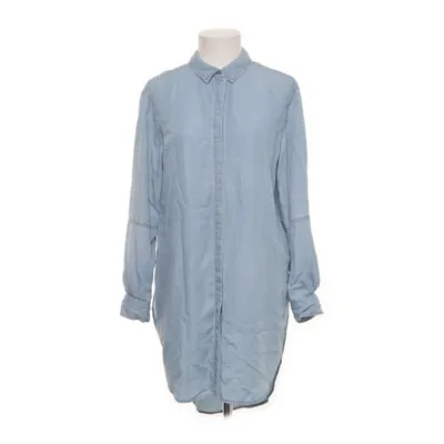 Denim blouse (Blauw) van WERA Stockholm Tencel