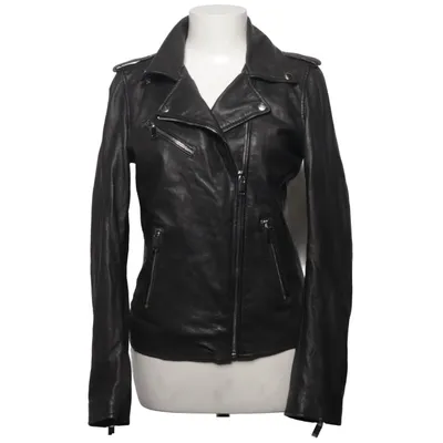 Bikerjacka (Svart) från Le Temps des Cerises Skinn