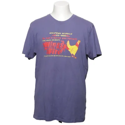 T-shirt (Blauw) van Vailent Katoen