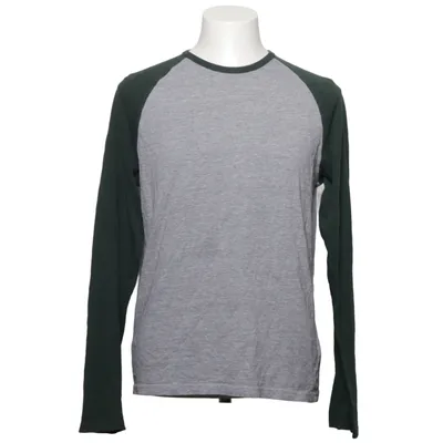 Maillot de baseball (Gris, Vert) de Max Coton, Polyester