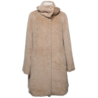 Jas (Beige) van MaxMara Studio Alpacawol
