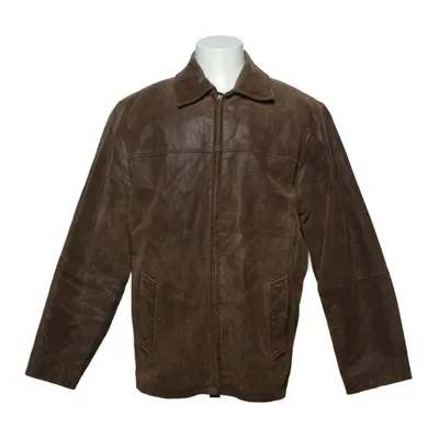 Leren jack (Bruin) van Reward Leer, Polyester