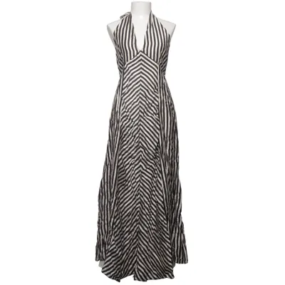 Långklänning (Svart, Vit) från H&M Lyocell, Polyamid, Polyester