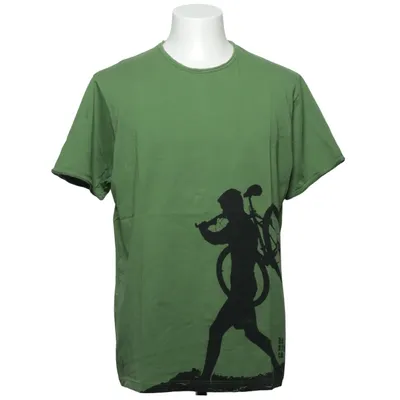 T-shirt (Groen, Zwart) van REPLICA Organisch katoen