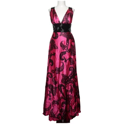 Evening gown (Pink, Black) from Jovani Silk