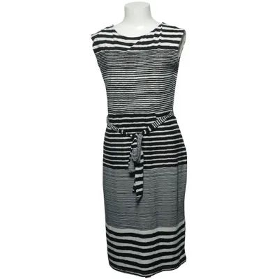 Robe (Noir, Blanc) de Smashed Lemon Élasthane, Viscose