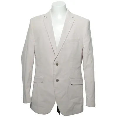 Blazer (Beige) from Stones Cotton, Elastane, Polyester, Viscose