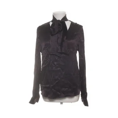 Knytblus (Brun) från Nude Acetat, Silke