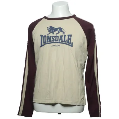 Honkball T-shirt (Beige, Bruin) van Lonsdale Katoen