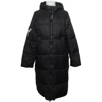 Manteau d'hiver (Noir) de Kangol x H&M Polyamide, Polyester