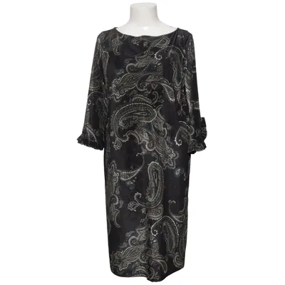 Jurk (Zwart, Meerkleurig) van Simplicity New York Elastaan, Polyester
