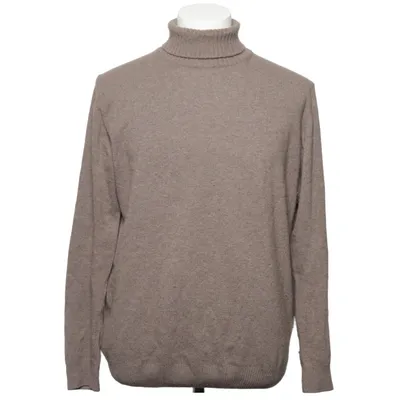 Polotröja (Brun) från Oscar Jacobson Kashmir, Polyamid, Viskos, Ull