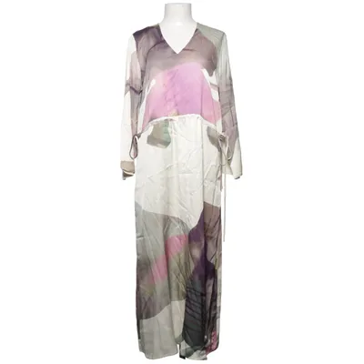 Robe longue (Blanc, Violet, Vert) de Coster Viscose
