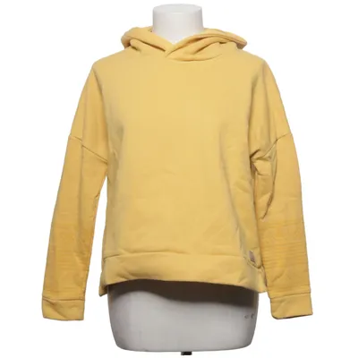 Capuchon sweater (Geel) van Passenger Organisch katoen, Gerecycled katoen
