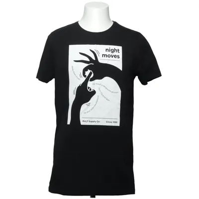 T-shirt (Night Moves) de RVLT Revolution Coton